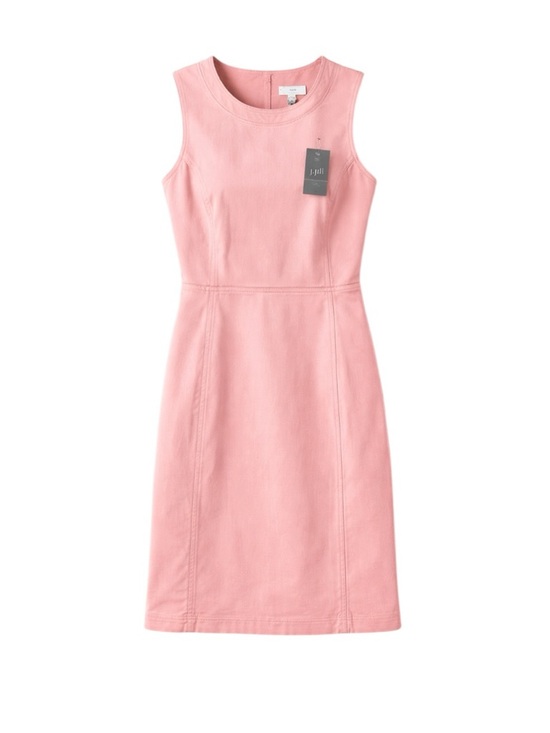 J. Jill Dresses & Skirts - J.Jill - NWT Christian Siriano Misty Rose Sleeveless Dress Pink Stretch Sz 8P